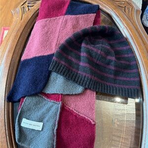 Dries Van Noten Man scarf wool+ Rug& Bone wool hat - new!